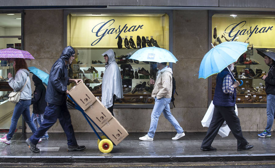 Lluvia en la Comunitat