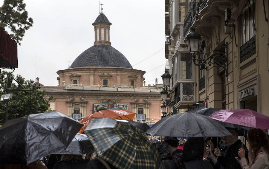 Lluvia en la Comunitat