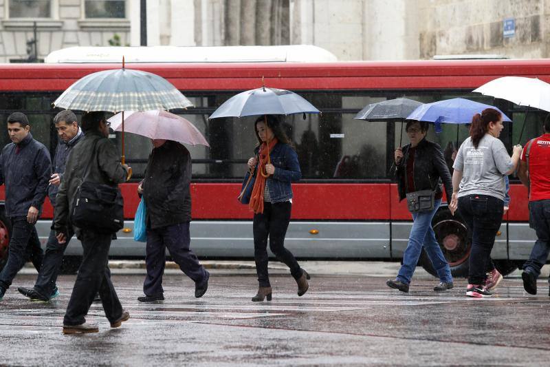 Lluvia en la Comunitat