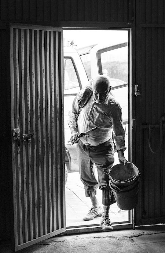 Jacinto, una vida dedicada a la huerta