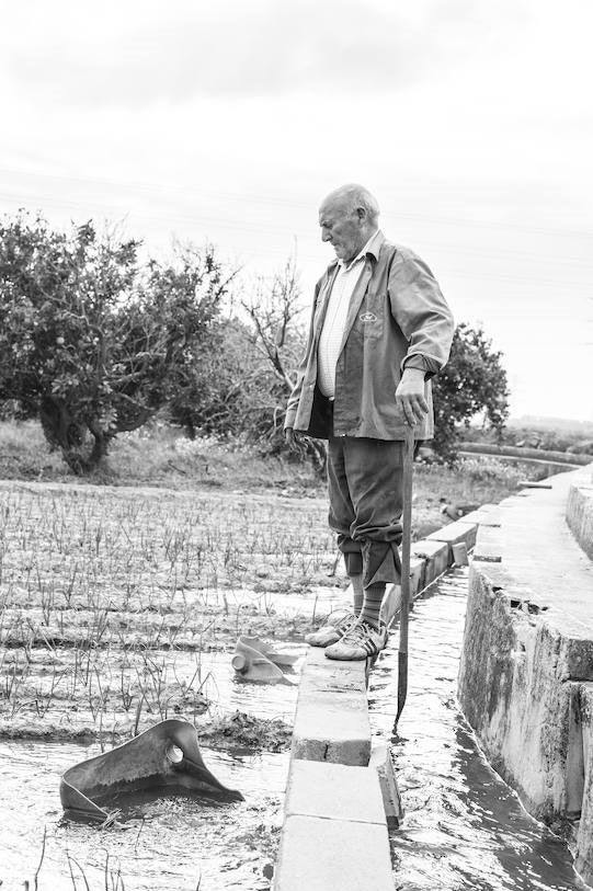 Jacinto, una vida dedicada a la huerta