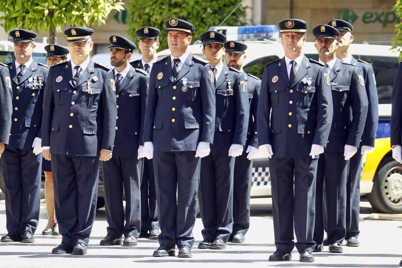 Acto conmemorativo del Día de la Policía Local de Alicante