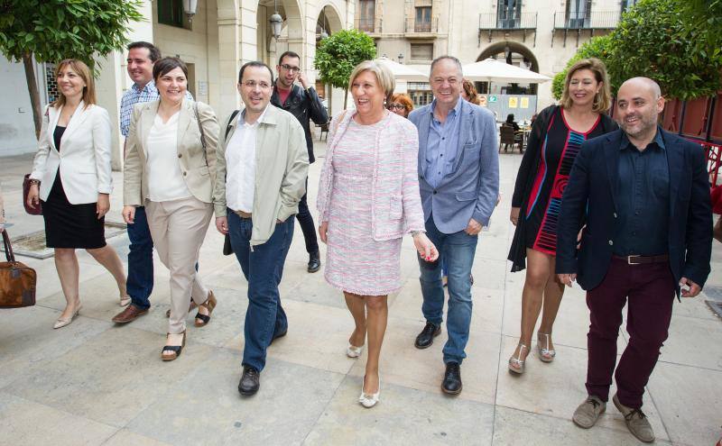 Presentación de las listas del PSOE al Congreso y al Senado por Alicante