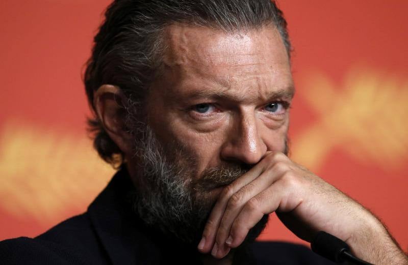 El actor francés Vincent Cassel durante una rueda de prensa para presentar la película 'Juste la Fin du Monde' en la 69 edición del Festival Internacional de Cine de Cannes