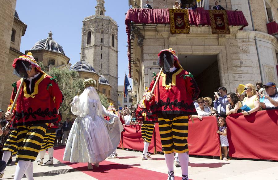 Fotos del Corpus Christi 2015 en Valencia: procesión, rocas y cabalgata