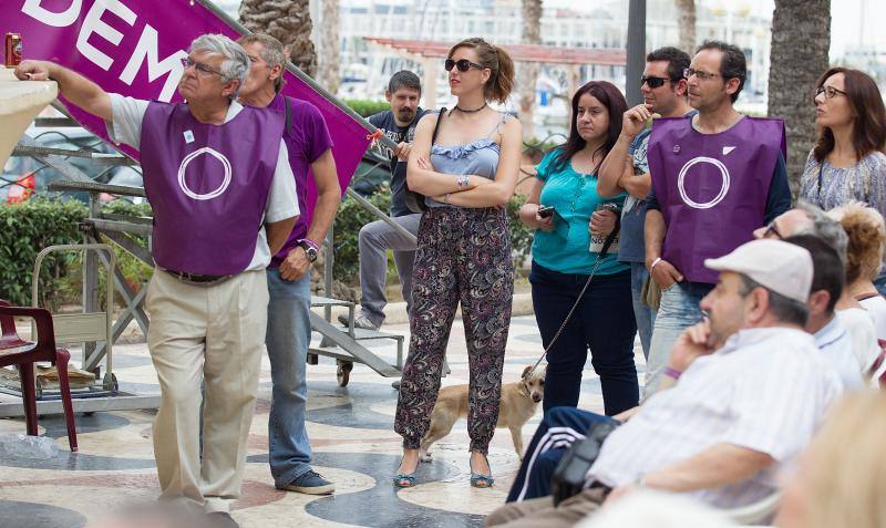 Acto de Podemos en Alicante