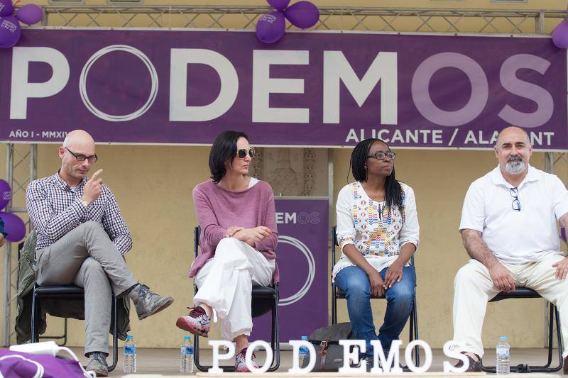 Acto de Podemos en Alicante