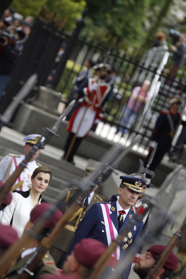 El Rey preside el Día de las Fuerzas Armadas