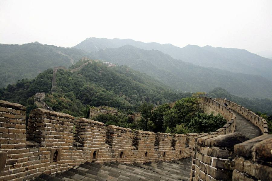 Gran Muralla China en Mutianyu, Pekín