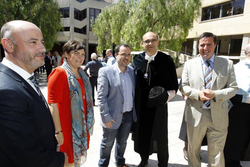 Acto de clausura del curso académico 2015-2016 en la UA