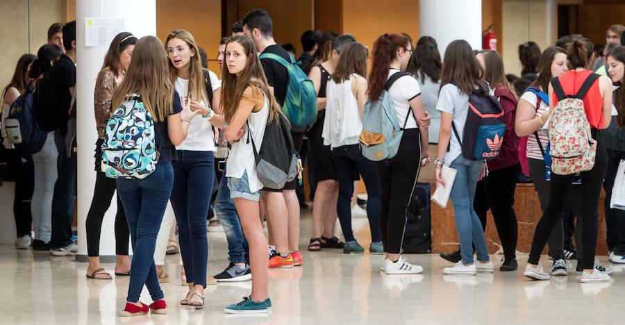 Comienzan los exámenes de selectividad