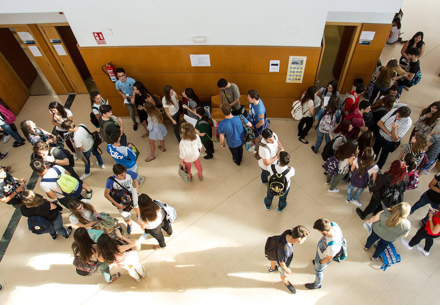 Comienzan los exámenes de selectividad