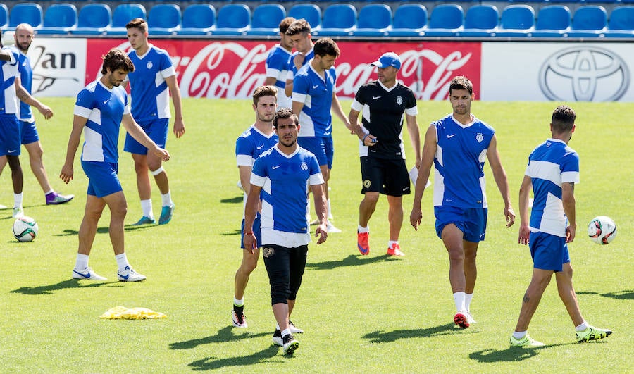 Entrenamiento del Hércules CF