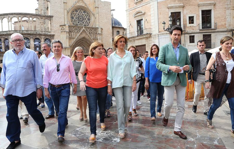 Visita de Cospedal a Valencia