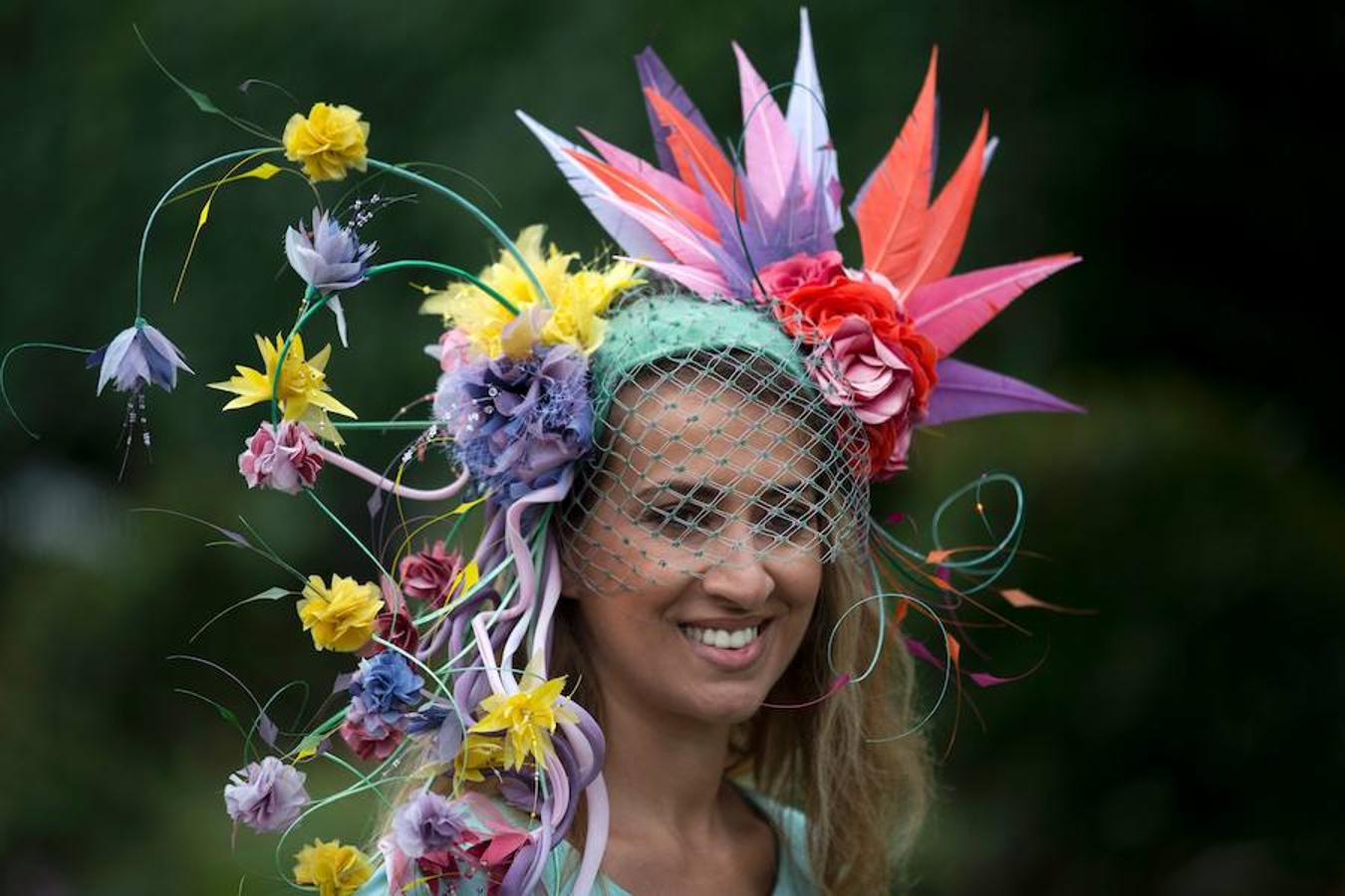 Fotos de los tocados de las carreras de Ascot