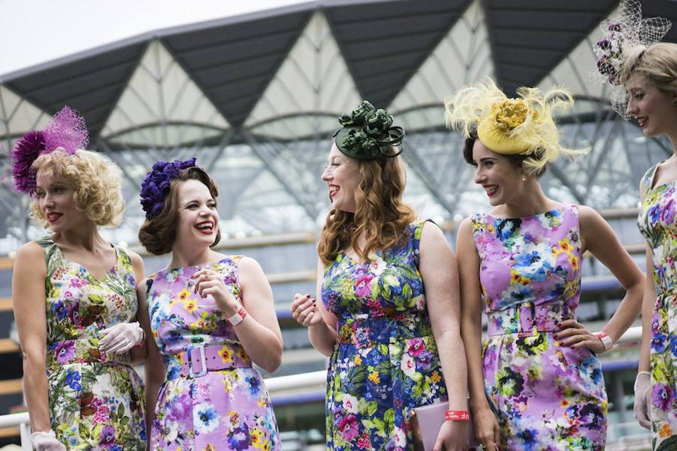 Fotos de los tocados de las carreras de Ascot