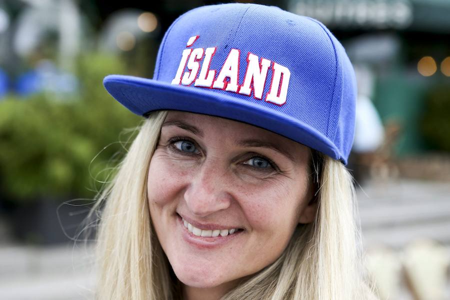 Las fotos de la afición de Portugal e Islandia