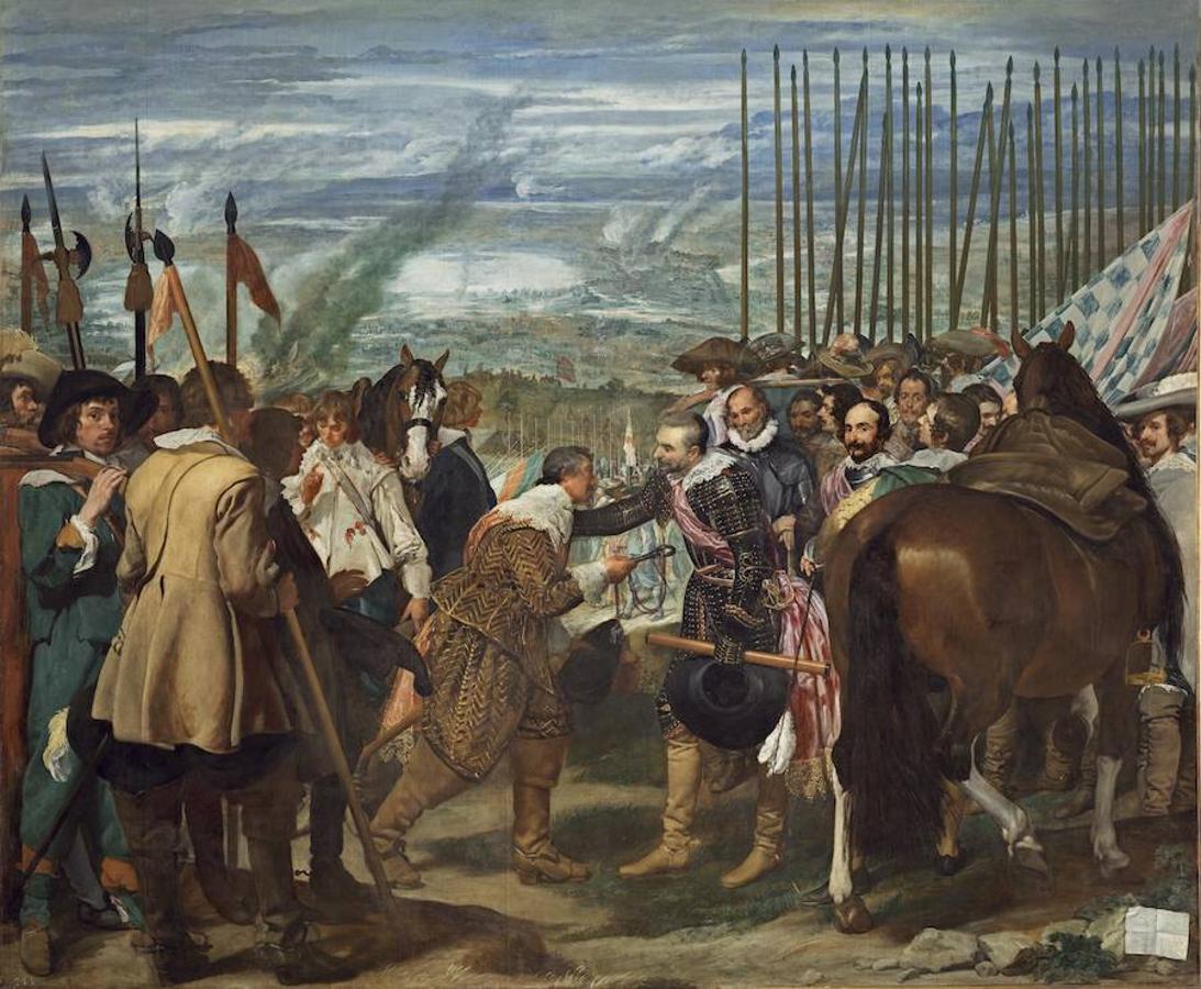 La rendición de Breda de Velázquez. 