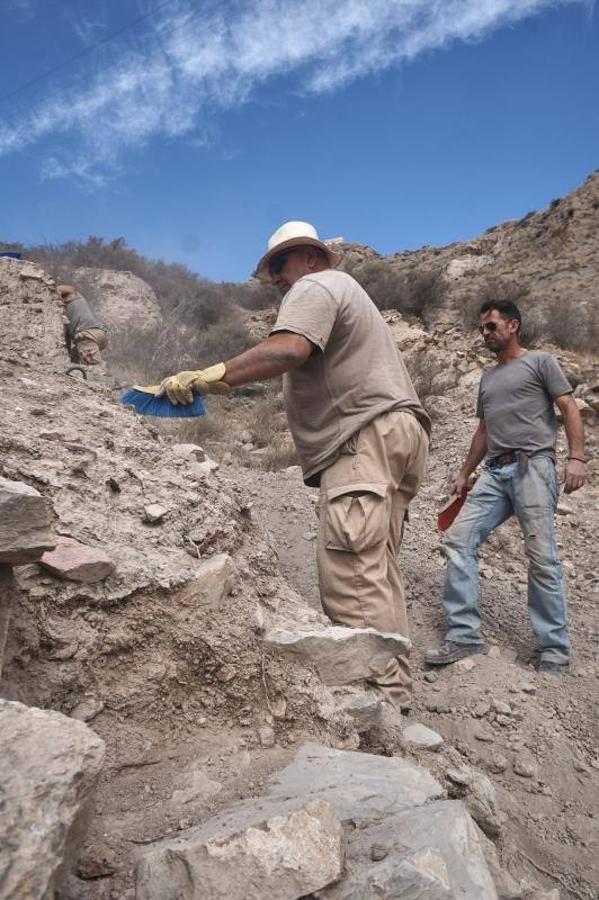 El MARQ insta al Ayuntamiento de Callosa a afianzar el yacimiento de la ladera del castillo