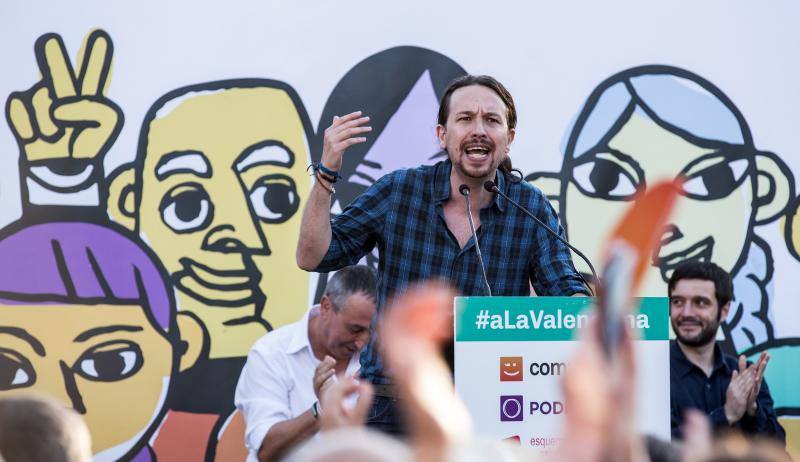 Mitin de Unidos Podemos en Alicante