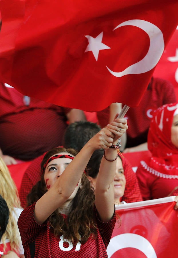 Fotos del encuentro España-Turquía