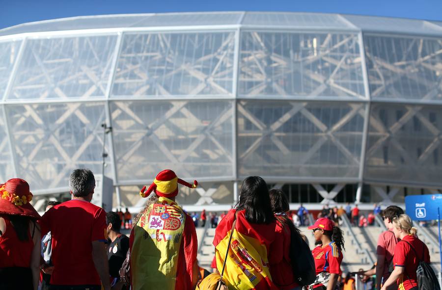 Fotos del encuentro España-Turquía