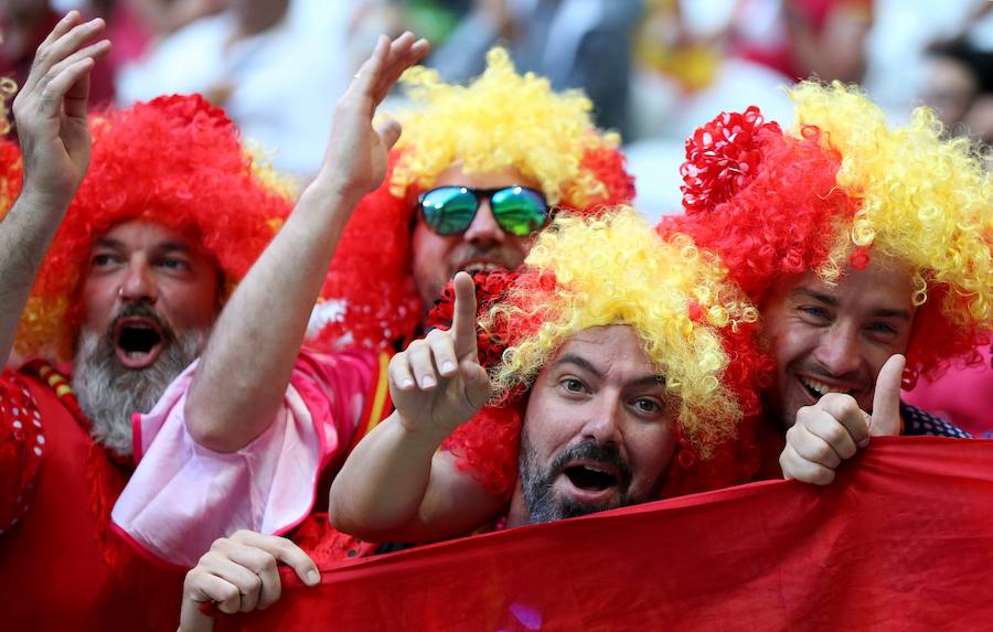 Fotos del encuentro España-Turquía