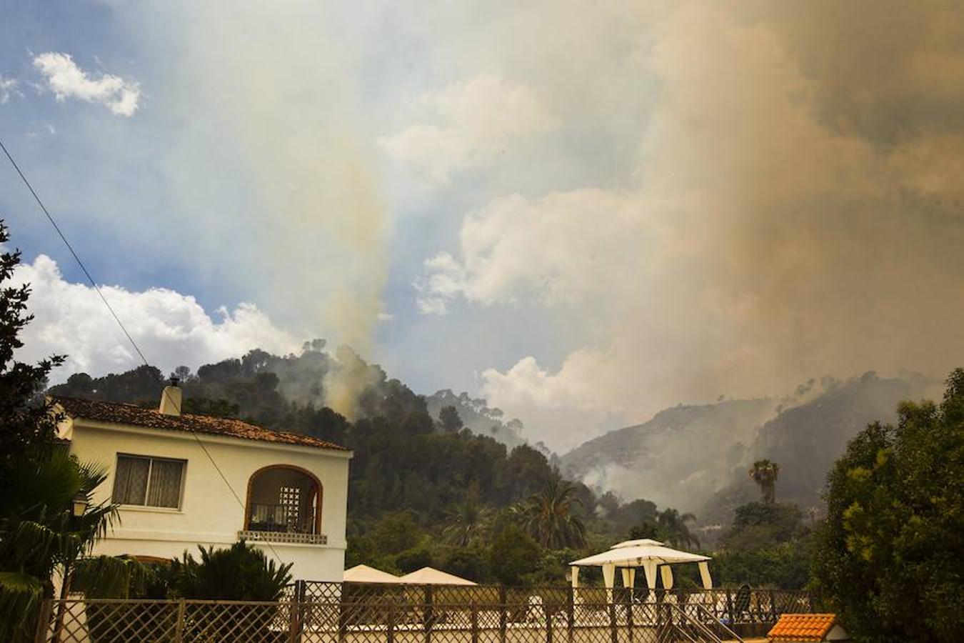 Fotos del incendio de Carcaixent (17-06-2016) II