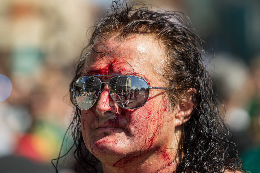 Manifestación antitaurina en Alicante