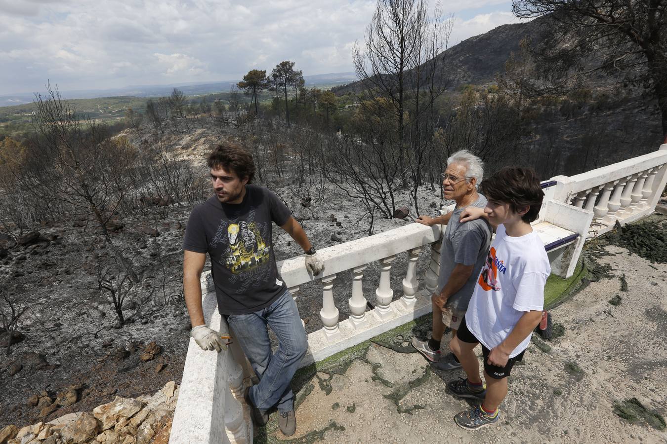 Fotos del incendio de Carcaixent (sábado 18 de junio)