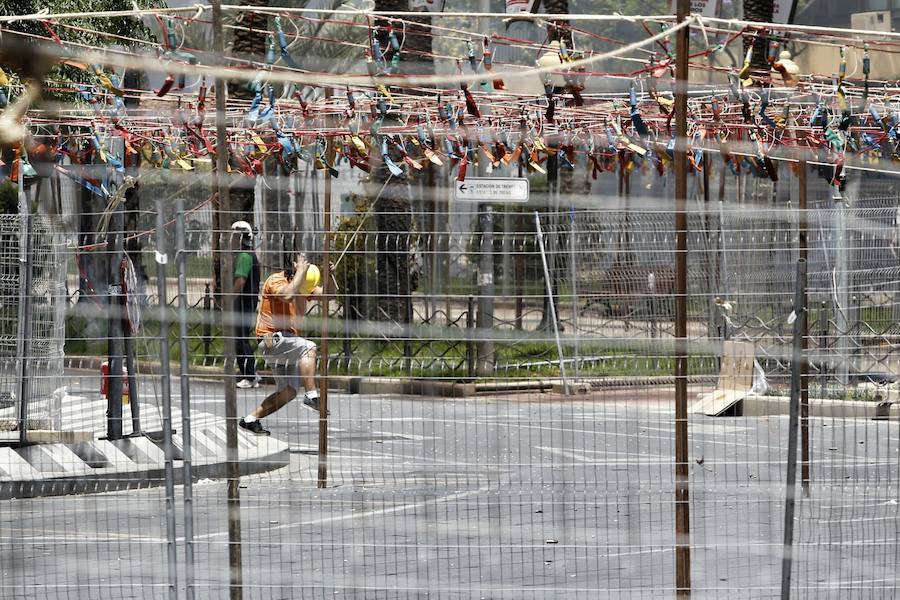 Pirotecnia Turís de Valencia, segunda máscletá dentro de concurso y ovacionada