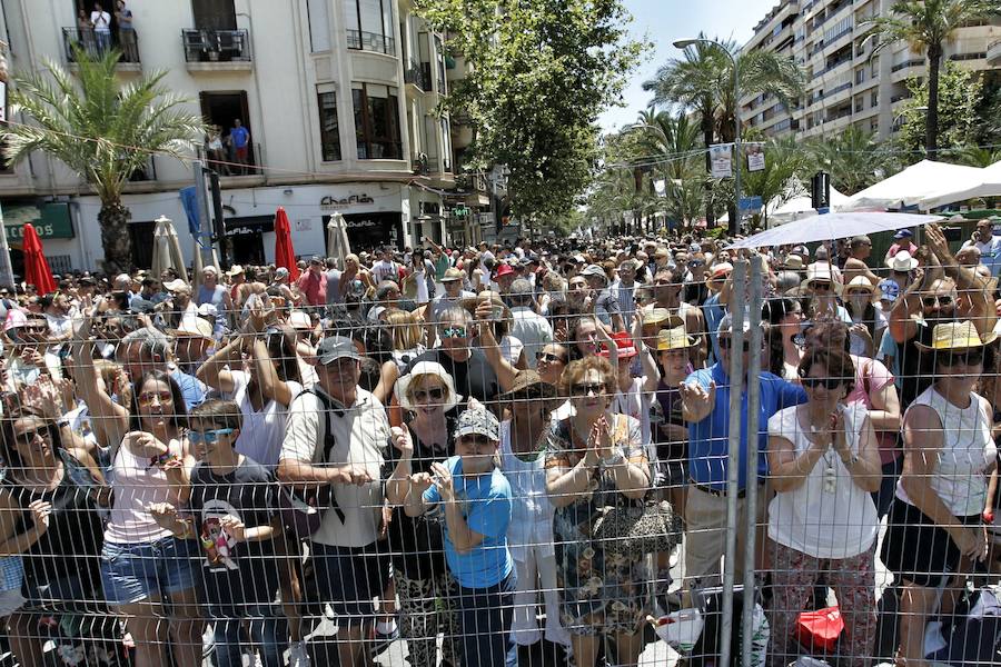 Pirotecnia Turís de Valencia, segunda máscletá dentro de concurso y ovacionada