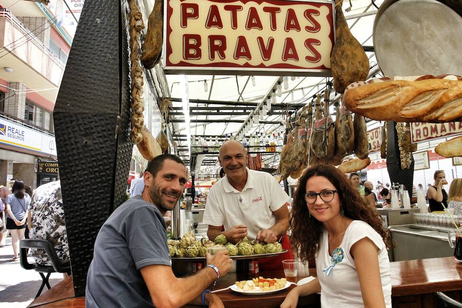 El mapa de barracas y racós se llena el primer día