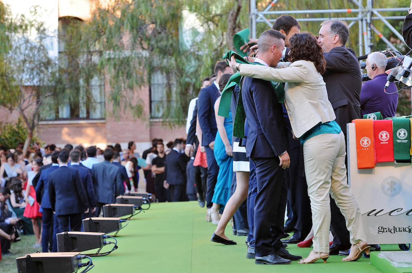 Fotos de la graduación en la Universidad Católica de Valencia curso 2015-2016