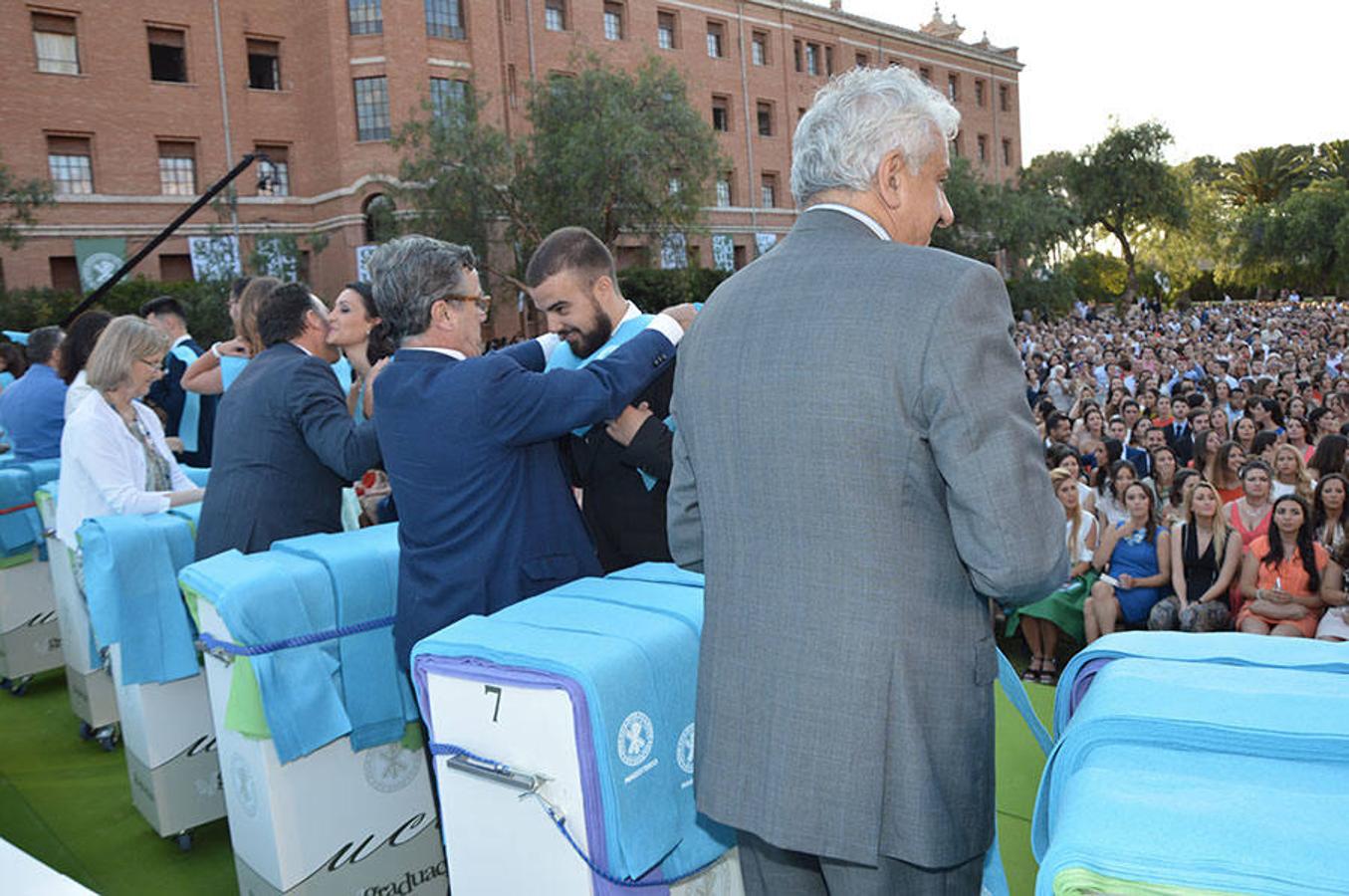 Fotos de la graduación en la Universidad Católica de Valencia curso 2015-2016