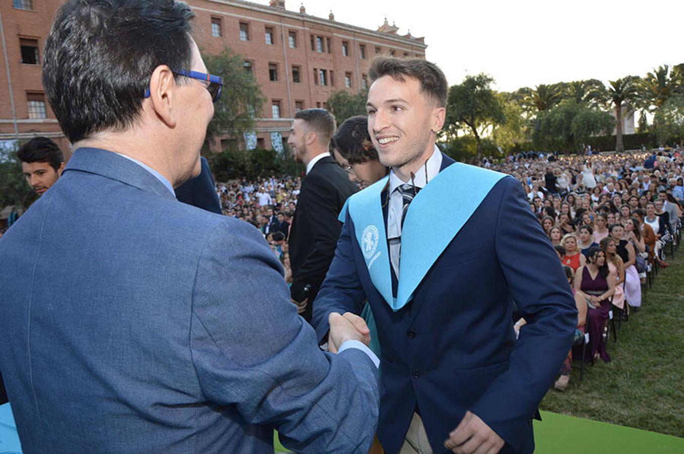 Fotos de la graduación en la Universidad Católica de Valencia curso 2015-2016