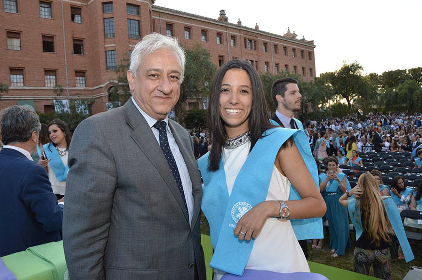 Fotos de la graduación en la Universidad Católica de Valencia curso 2015-2016