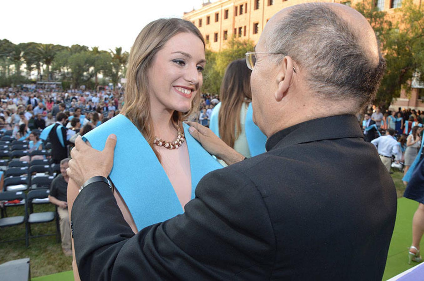 Fotos de la graduación en la Universidad Católica de Valencia curso 2015-2016