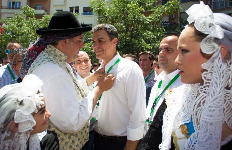 Muchas nueces y poco ruido en la sexta mascletá de Hogueras