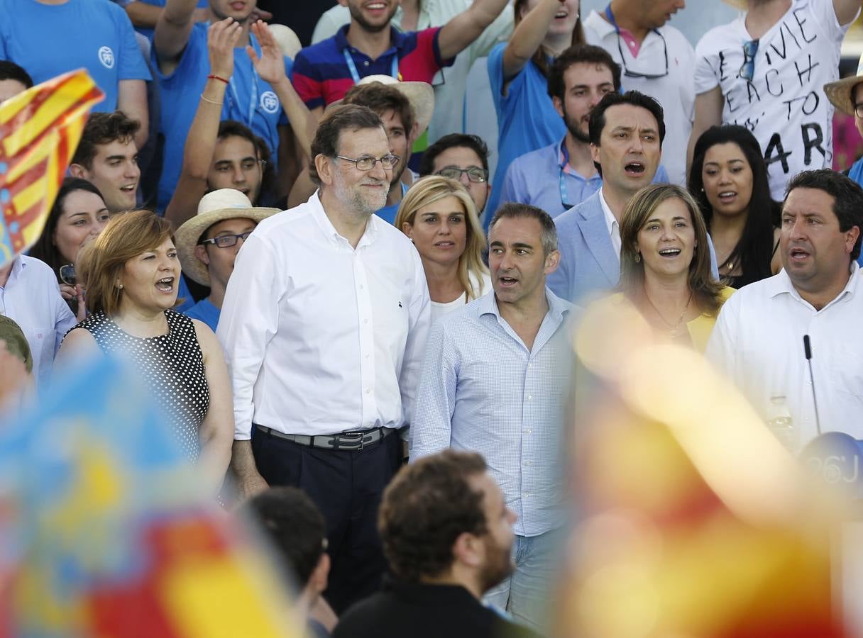 Fotos de Mariano Rajoy en Valencia