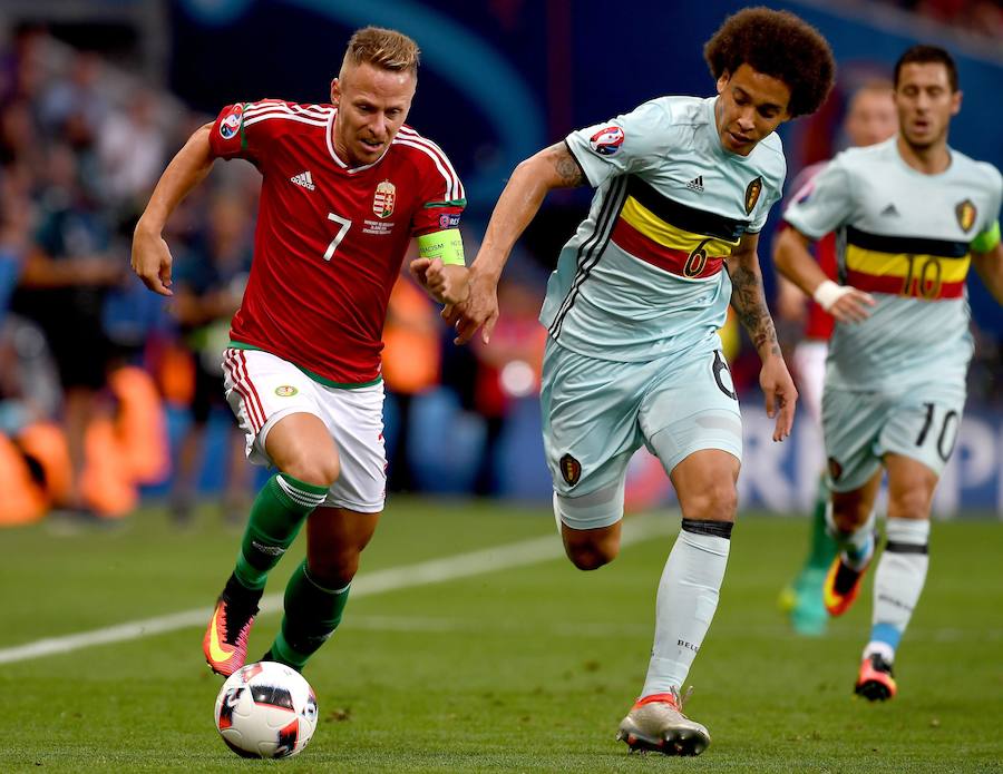 Las mejores imágenes del Hungría-Bélgica