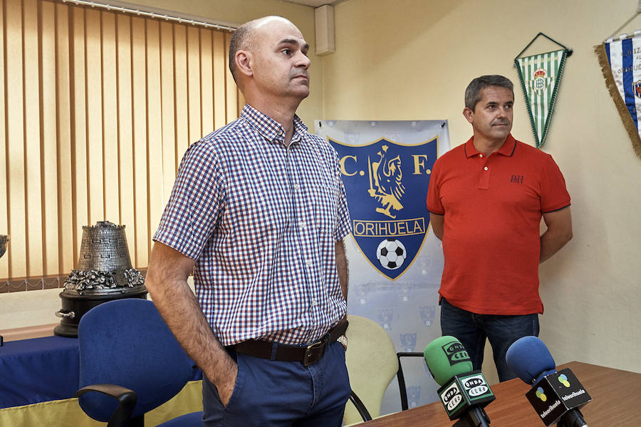 Miguel Ángel Nicolás, nuevo entrenador del Orihuela