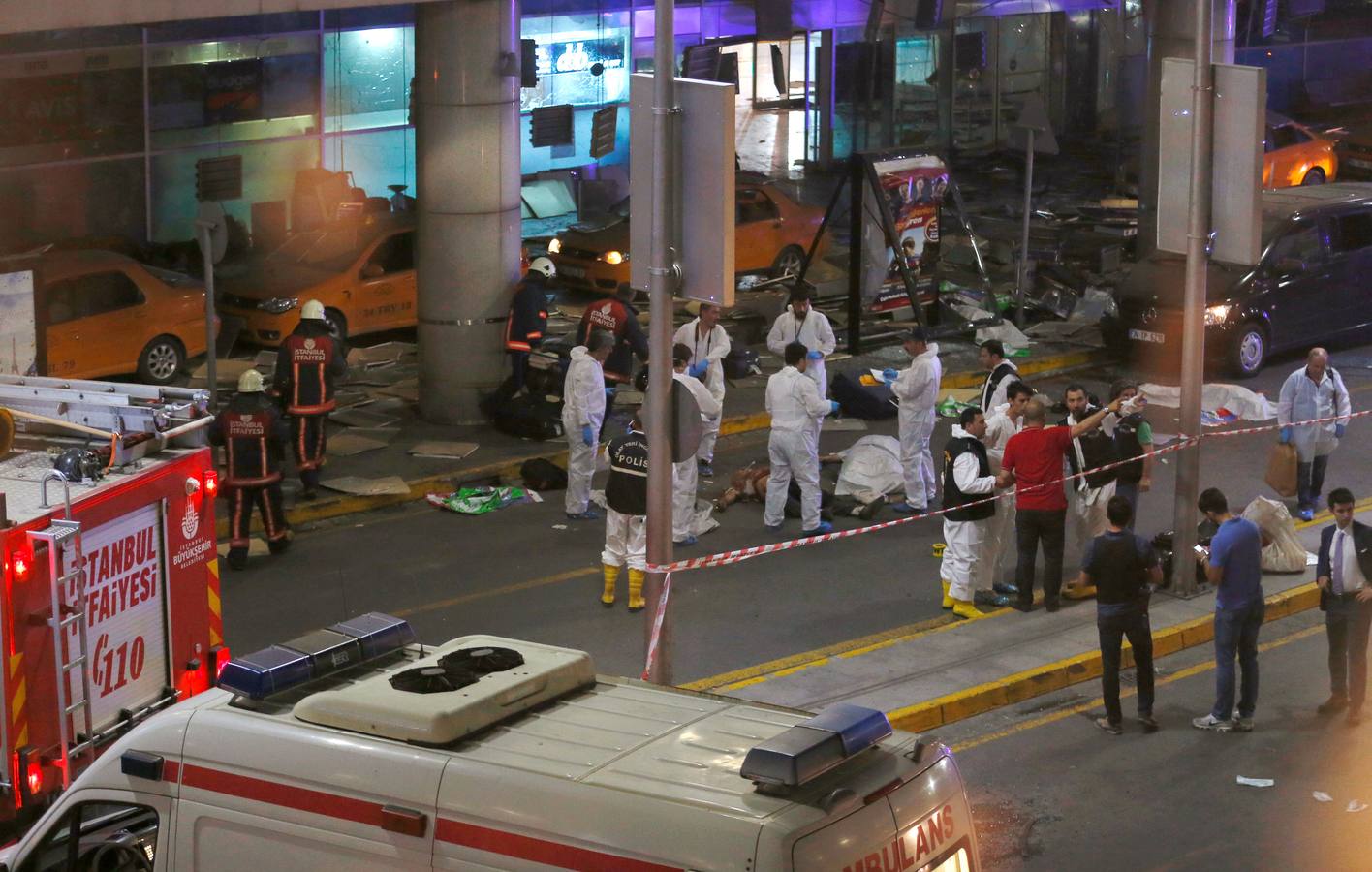 Imagen tras los atentados de Turquía