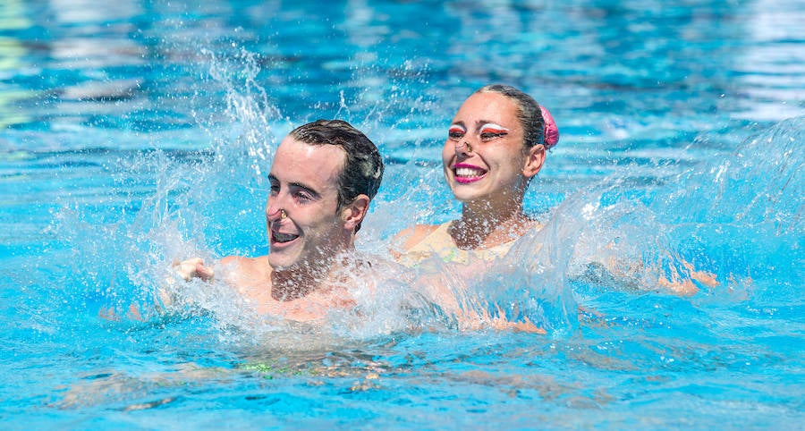 Campeonato de natación sincronizada en Alicante