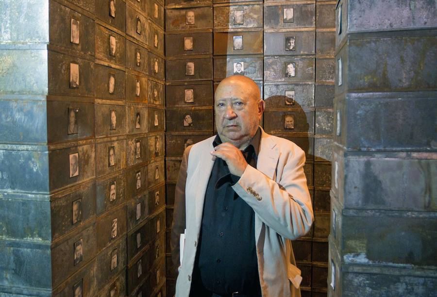 Fotos de la exposición de  Boltanski en el IVAM