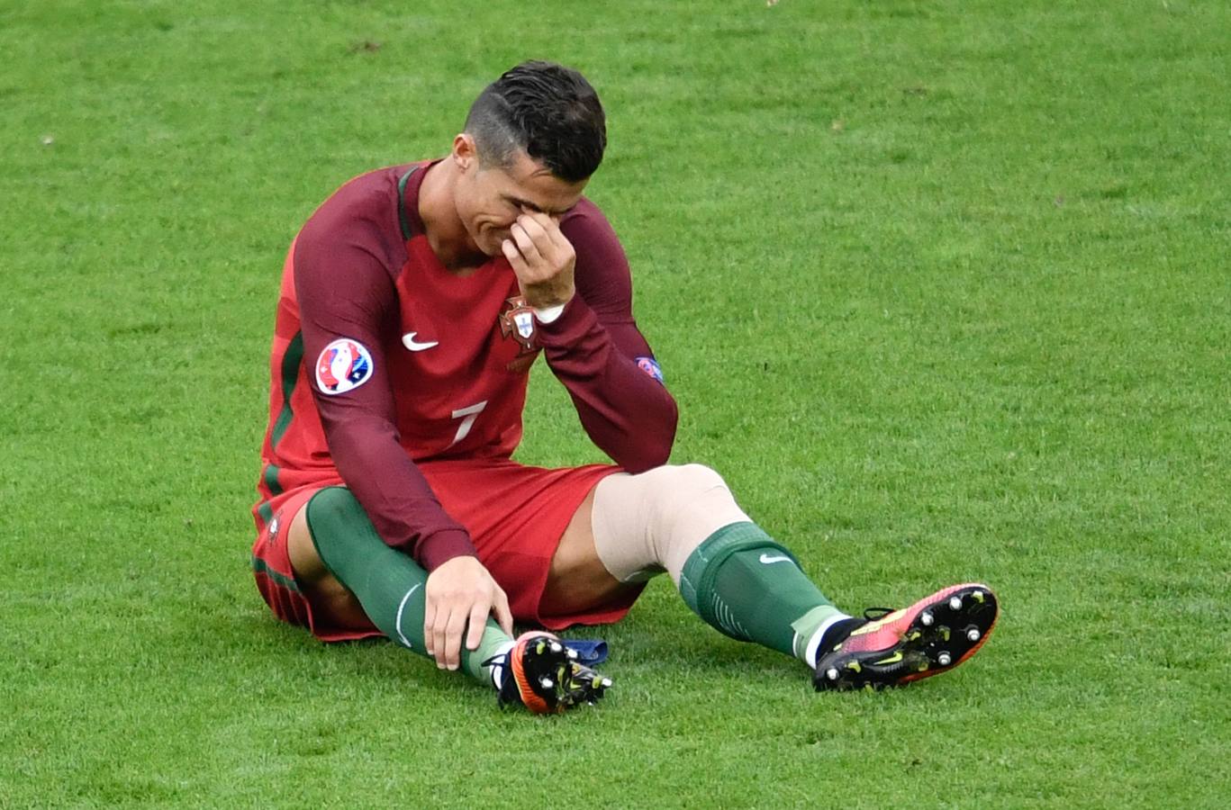 Cristiano, lesionado