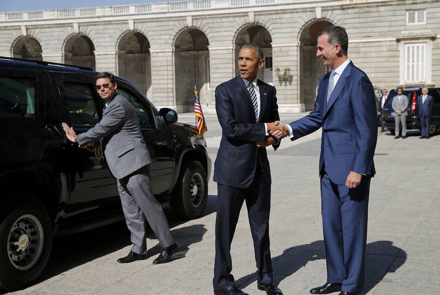 Primera visita oficial de Obama a España