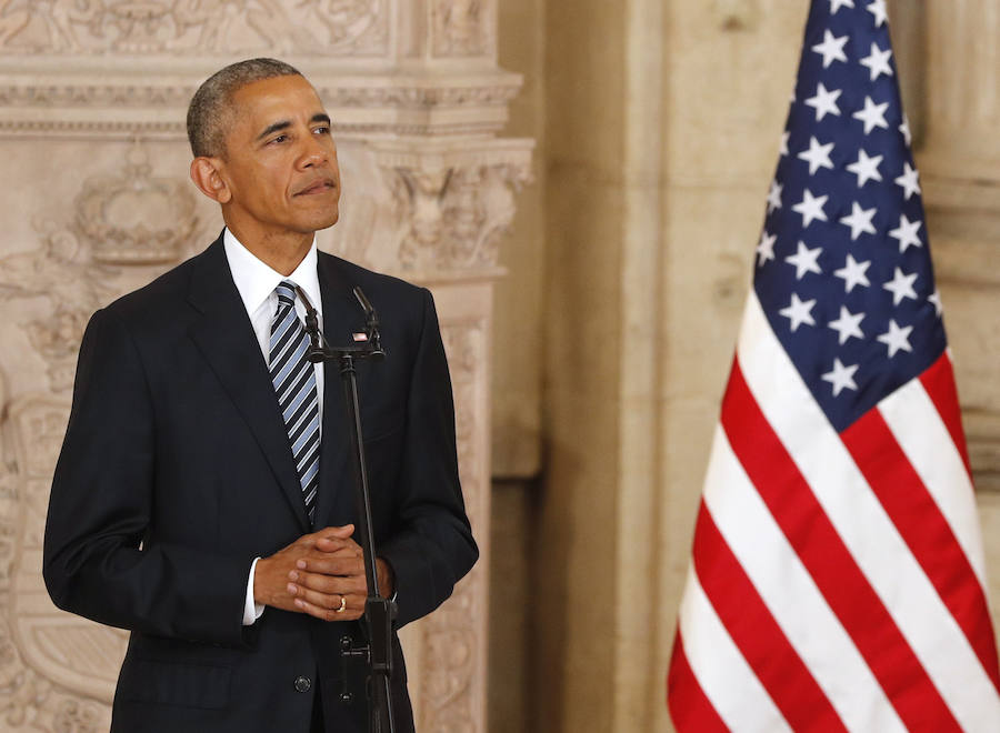 Primera visita oficial de Obama a España