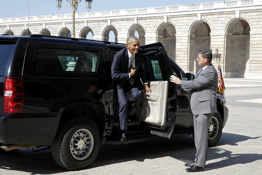 Primera visita oficial de Obama a España