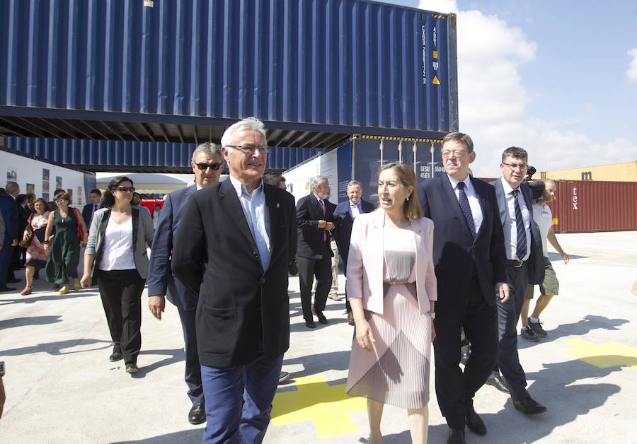 Fotos de la inauguración del nuevo muelle Costa en el puerto de Valencia